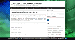 Desktop Screenshot of consulenzainformaticatorino.it
