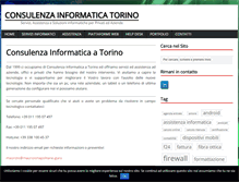 Tablet Screenshot of consulenzainformaticatorino.it